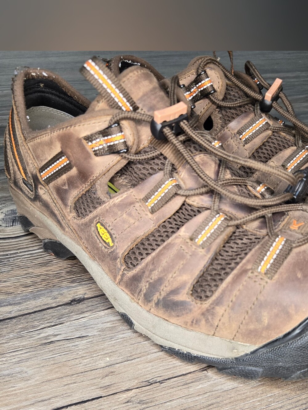 Keen Utility Men's ASTM F2413-11 Steel Toe Hiking Shoes/Boots Size 12D
